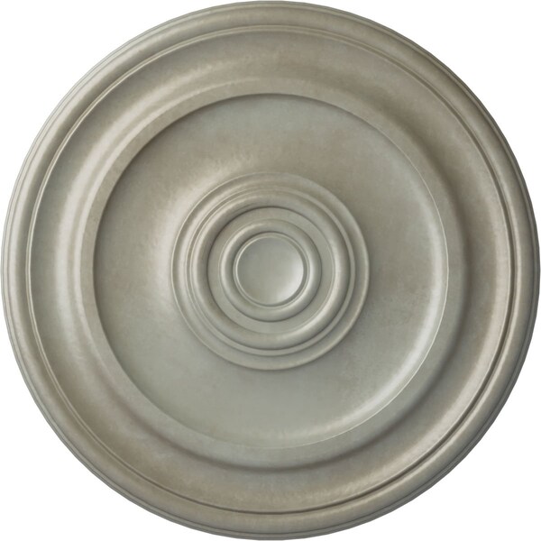 Ekena Millwork Kepler Traditional Ceiling Medallion (For Canopies up to 4 1/2"), 19 3/4"OD x 1 1/2"P, Flash Gold CM20KPFLS - main